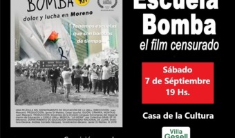 7/09: PROYECCIN DE ESCUELA BOMBA EN VILLA GESELL